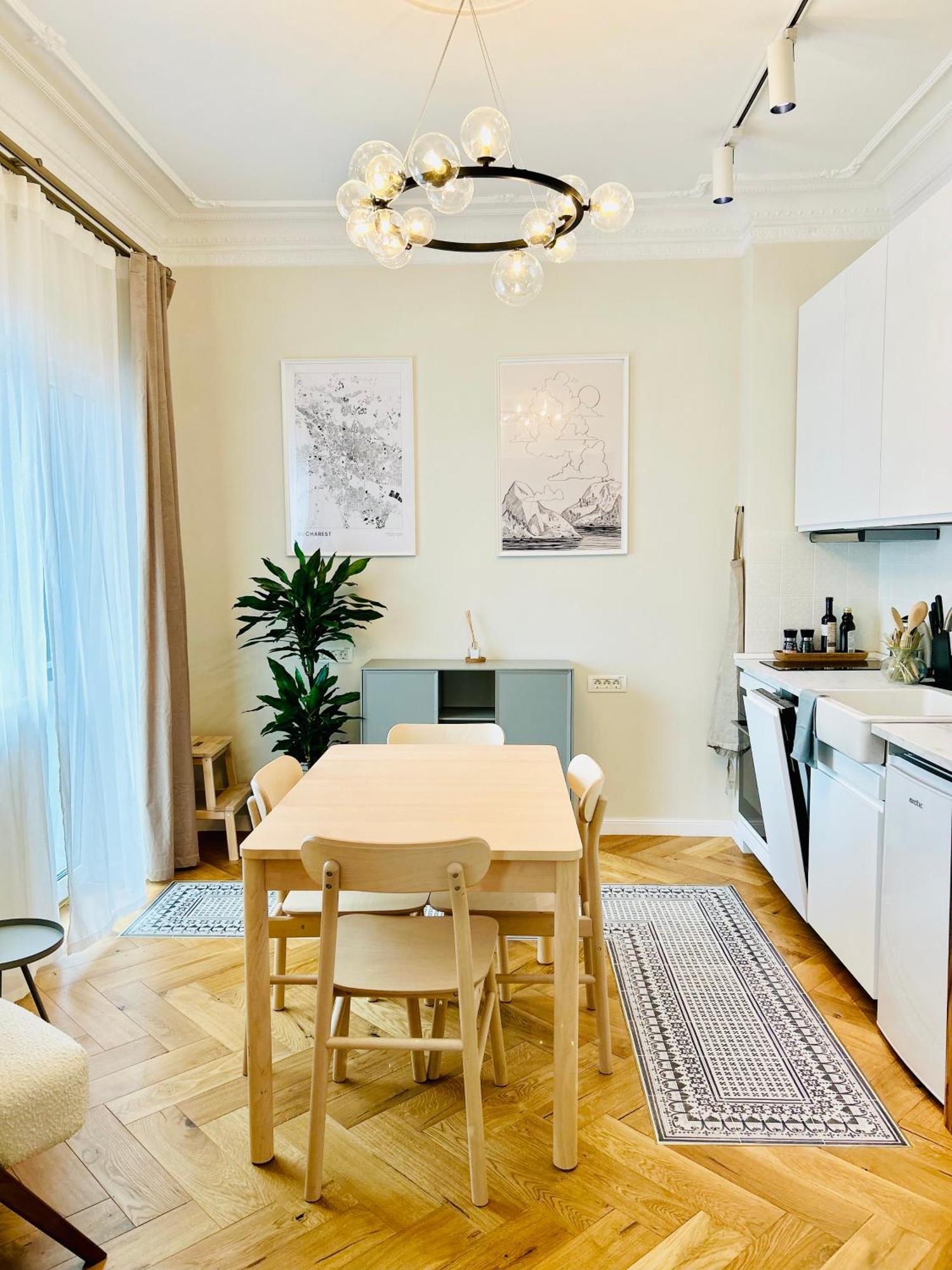 Ultracentral Lux Boutique 1Br Ap Near Subway Bucarest Exterior foto